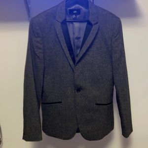H&M dark grey/black blazer size 38R
